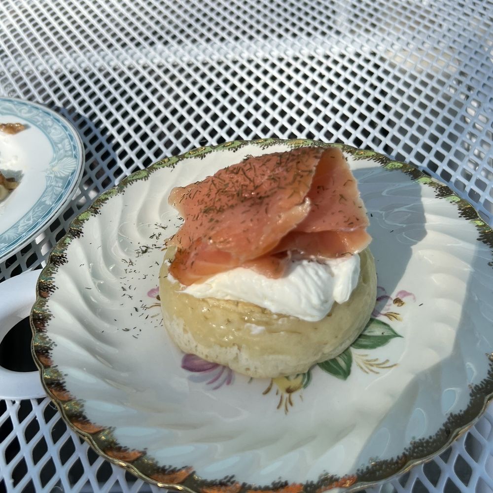 CRUMPETS - Lox and cream cheese crumpet - Cafes Near Me - Rochester, New York