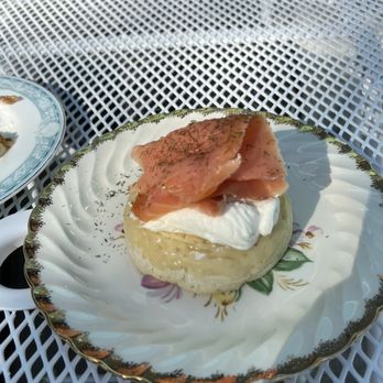 CRUMPETS - Lox and cream cheese crumpet - Cafes Near Me - Rochester, New York