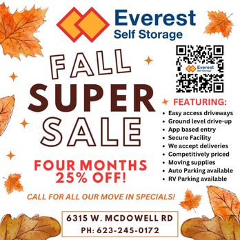Everest Self Storage - Self Storage Near Me - Phoenix, Arizona