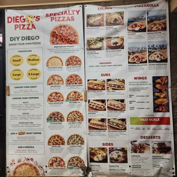 Diego's Pizza - Pizza Near Me - Chula Vista, California
