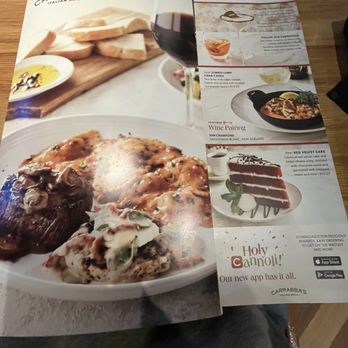 Carrabba's Italian Grill - The Menu again lol - Italian Near Me - Dallas, Texas Carrabba's Italian Grill - The Menu again lol - Italian Near Me - Dallas, Texas