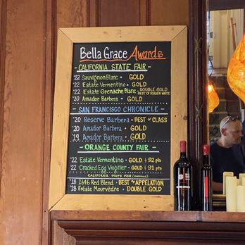 BellaGrace Vineyards - Menu - Wineries Near Me - Sutter Creek, California BellaGrace Vineyards - Menu - Wineries Near Me - Sutter Creek, California