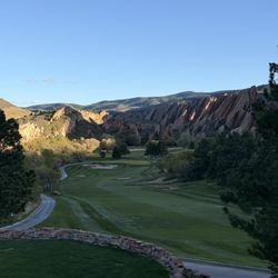 On the Rocks Bar & Grill - Golf course view from restaurant patio
