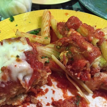 Capone's Pizzeria - The eggplant parm. Did not disappoint! - Pizza Near Me - Bloomingdale, Illinois