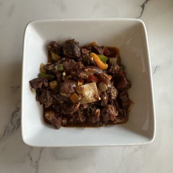 Bisi African Restaurant - Asun - IG @bougiefoodieboi - African Near Me - Schaumburg, Illinois
