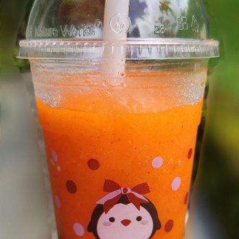 Hula Boba Kapolei - Mango lihing mui smoothie with 2x boba & lychee jelly - Bubble Tea Near Me - Kapolei, Hawaii Hula Boba Kapolei - Mango lihing mui smoothie with 2x boba & lychee jelly - Bubble Tea Near Me - Kapolei, Hawaii
