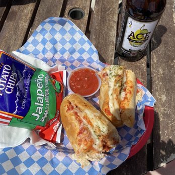 Mike's Tavern - Chicken Parm Grinder with chips - Pubs Near Me - Cle Elum, Washington