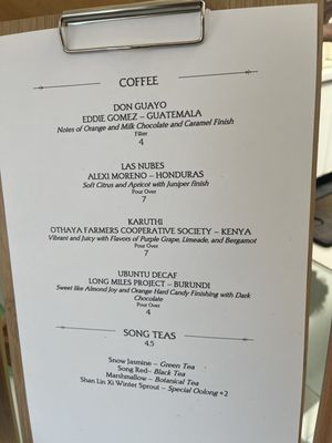 Menu photo 6 Saint Frank Coffee San Francisco, CA Menu photo 6 Saint Frank Coffee San Francisco, CA