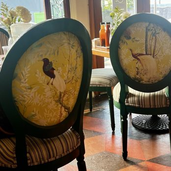 LA Rose Cafe - Love the back of the chairs - Filipino Near Me - Los Angeles, California