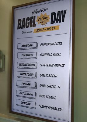 Menu photo 4 Jeff's Bagel Run Johns Island, SC
