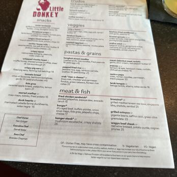 Little Donkey - Da menu - Tapas/Small Plates Near Me - Cambridge, Massachusetts Little Donkey - Da menu - Tapas/Small Plates Near Me - Cambridge, Massachusetts