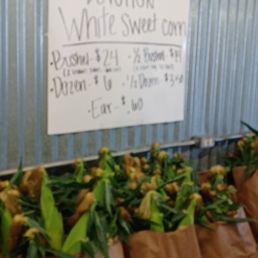 Open for freshly picked corn, oh yeah!!