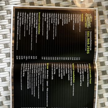 The Groves Coffee House - Menu - Coffee & Tea Near Me - North Palm Beach, Florida