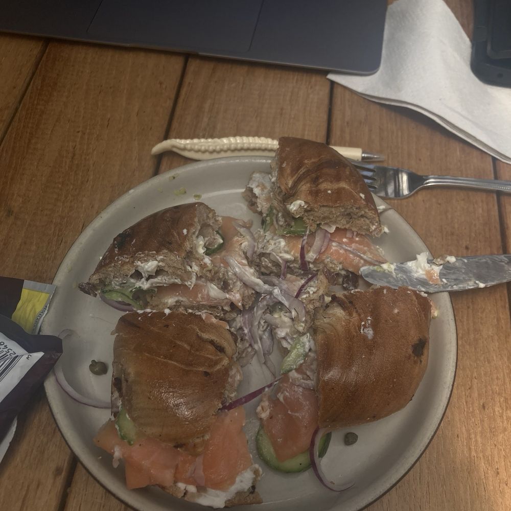 Bee Cafe - Smoked salmon on bagel - Cafes Near Me - Woodside, New York Bee Cafe - Smoked salmon on bagel - Cafes Near Me - Woodside, New York