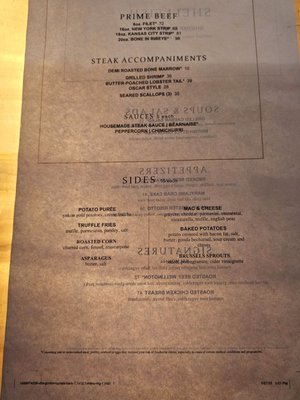 Menu photo 3 Gordon Ramsay Steak at Horseshoe Baltimore Baltimore, MD Menu photo 3 Gordon Ramsay Steak at Horseshoe Baltimore Baltimore, MD