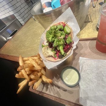 Elite Week: Brassica - My sandwich and fries - Yelp Events Near Me - Houston, Texas