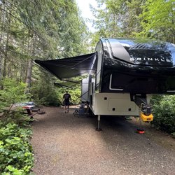 Port Ludlow Rv Park - A few spots were big rig friendly
