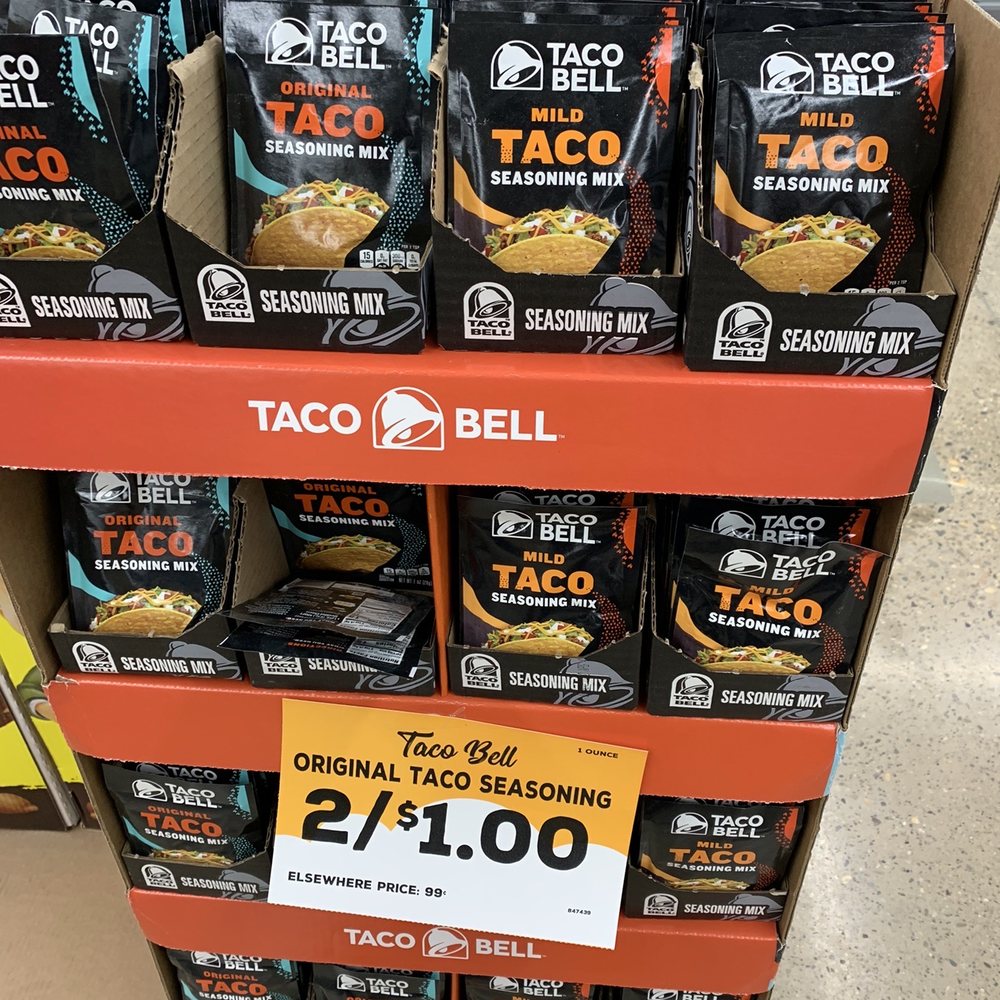 Grocery Outlet - a display of taco bell - Grocery Near Me - Philadelphia, Pennsylvania Grocery Outlet - a display of taco bell - Grocery Near Me - Philadelphia, Pennsylvania