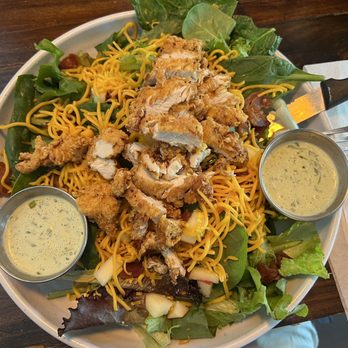 The Natural - Crispy Chicken Salad with Green Goddess Dressing!! - Sports Bars Near Me - Johns Island, South Carolina The Natural - Crispy Chicken Salad with Green Goddess Dressing!! - Sports Bars Near Me - Johns Island, South Carolina