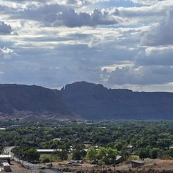 Slickrock Bike Trail - View of Moab from atop ;)
