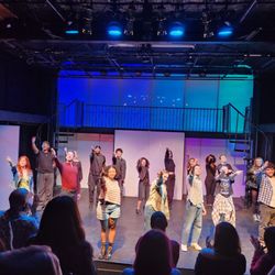 The Ovation Theatre - The cast at the end of Jagged Little Pill