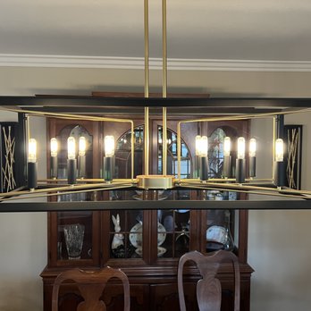 Salt N Light Electric - Dining room chandelier - Electricians Near Me - Irvine, California