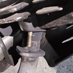 Terry's  Small Engine Repair Shop - Missing nut