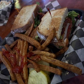 Listons Bar & Restaurant - Chicken BLT and fries - Sports Bars Near Me - Worthington, Massachusetts Listons Bar & Restaurant - Chicken BLT and fries - Sports Bars Near Me - Worthington, Massachusetts