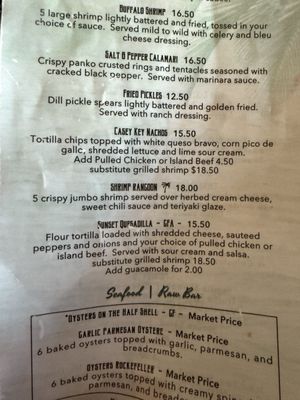 Menu photo 4 Pop's Sunset Grill Nokomis, FL Menu photo 4 Pop's Sunset Grill Nokomis, FL
