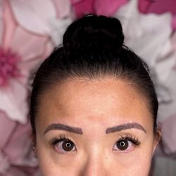 White Feather Lashes - Classic set, 9-11 mm, C curl