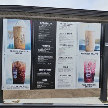 Mojo Coffee - Menu - Coffee & Tea Near Me - Cedar Park, Texas