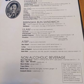 Boonie's Filipino Restaurant - Menu - Filipino Near Me - Chicago, Illinois