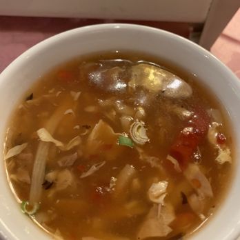 China Palast - Hot and sour soup that comes with lunch item - Chinese Near Me - Stuttgart, BW