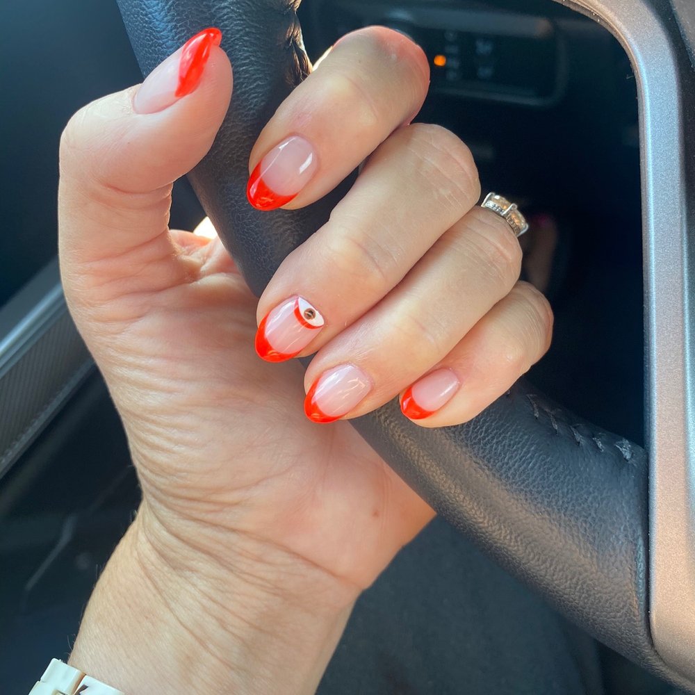 Cute Nail Studio Congress - My current nails! Love them! - Nail Salons Near Me - Austin, Texas