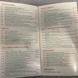 Menu 11. 2025