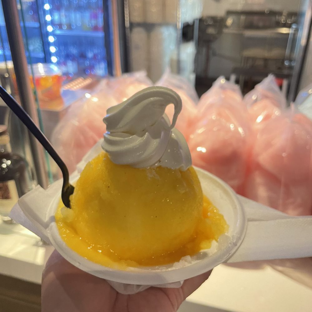 Cotton & Snow - Mango with ice ceam - Shaved Ice Near Me - Nashville, Tennessee Cotton & Snow - Mango with ice ceam - Shaved Ice Near Me - Nashville, Tennessee
