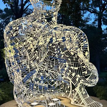 Ravinia Park - Silent Music by Jaume Plensa - Parks Near Me - Highland Park, Illinois