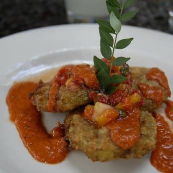 Cafe Flora - Fried Green Tomato - Vegetarian Near Me - Seattle, Washington Cafe Flora - Fried Green Tomato - Vegetarian Near Me - Seattle, Washington