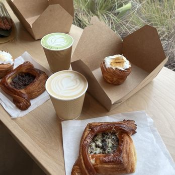Fondry - Mushroom Bechamel danish, Yuzu Meringue Croiffin - Cafes Near Me - Los Angeles, California