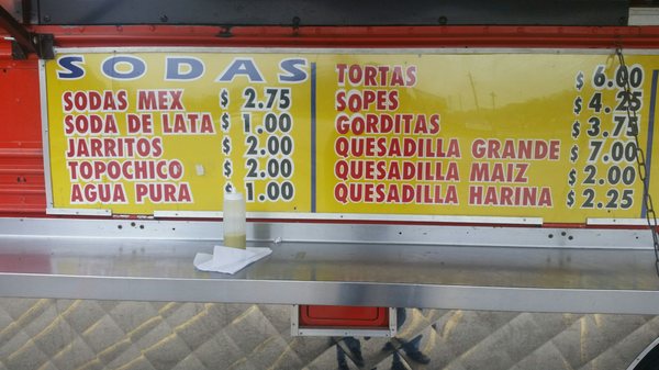 Menu photo 3 El Borrego Taqueria Houston, TX