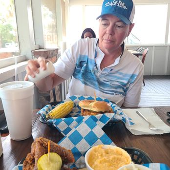 Porch - All this yumminess! - Southern Near Me - Saint Simons Island, Georgia Porch - All this yumminess! - Southern Near Me - Saint Simons Island, Georgia