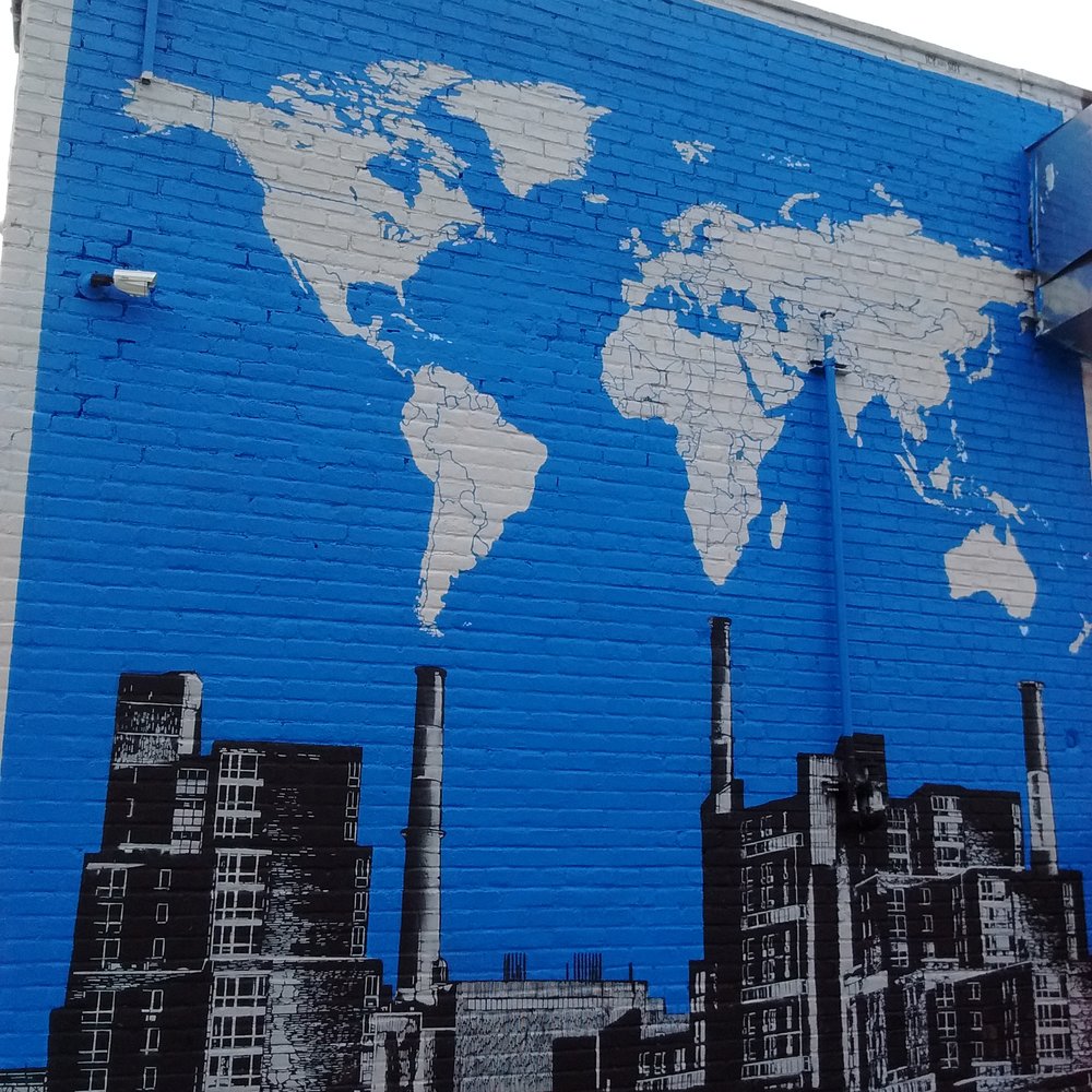 Welling Court Mural Project - Just completed this week. - Public Art Near Me - Astoria, New York