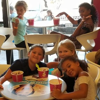 Menchie's Frozen Yogurt - Great time at Menchie's with the kiddos on a very hot summer day! Games and coloring a plus! - Ice Cream & Frozen Yogurt Near Me - Valencia, California