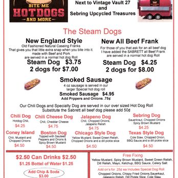 Bite Me Hotdogs - Hot Dogs Near Me - Sebring, Florida Bite Me Hotdogs - Hot Dogs Near Me - Sebring, Florida