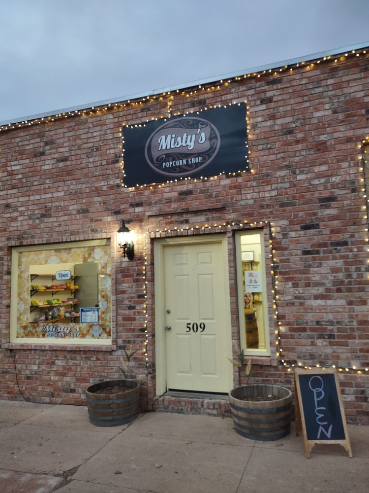 Misty's Popcorn Shop Logo