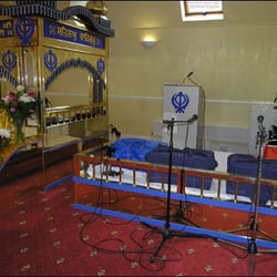 Gurdwara Sri Guru Nanak Prakash Singh Safa - Musician area, who often accompany the chants and prayers during the Sikh Services, which regularly take place on Sundays.