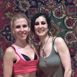 Datura - Datura studio! Rachel and I!!!
