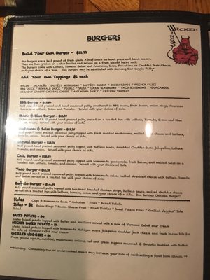 Menu photo 3 Wicked Wings Winooski, VT