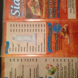 Side Döner & Pizza - Speisekarte
