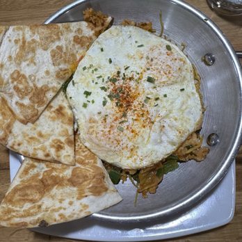 Bloomin' Cafe - Kimchi skillet - Breakfast & Brunch Near Me - Normal, Illinois